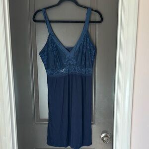 Soma Navy Babydoll Nightgown Size XL